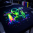 Estampas fluorescentes
